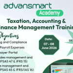 Training On Accounting, Sustainable Financial Management, Tax Compliance In Business To Be Held On 7 – 8 June Mbeya at GR City Comfort Hotel